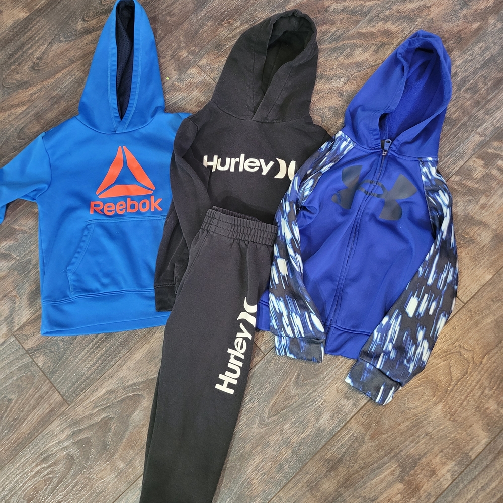 Reebok Blue Kids Hoodie